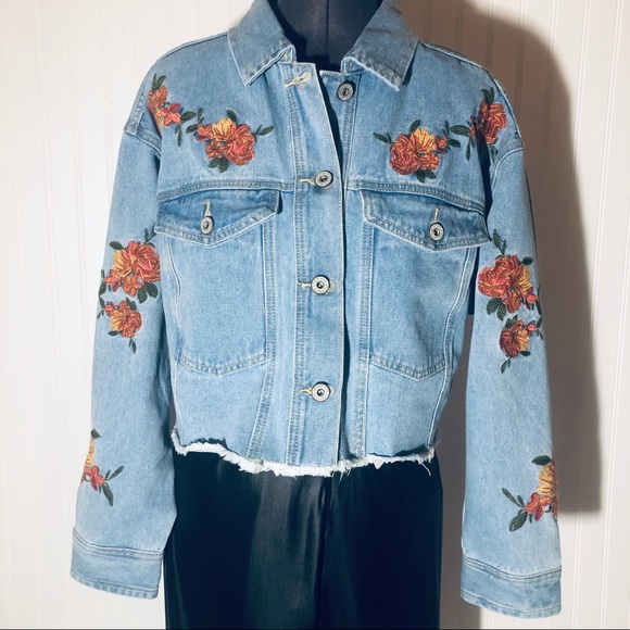 Embroidered Jean Jacket - Picture 6 of 9